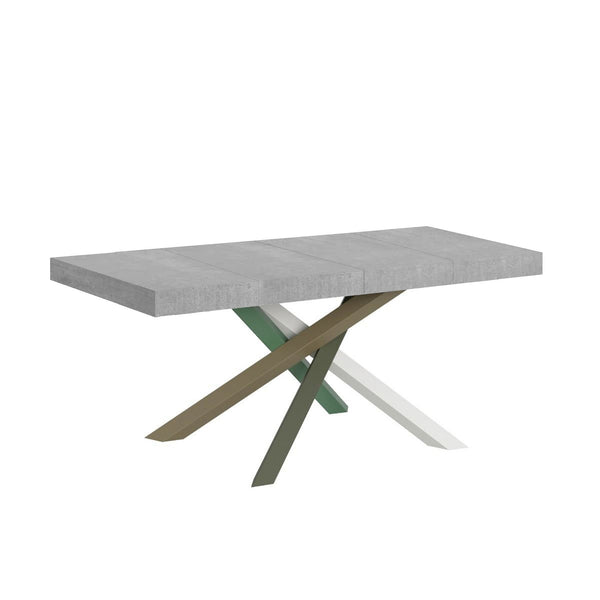 online Tavolo Allungabile 120/224x90x77 cm Volantis Premium Cemento