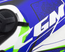 Casco Jet per Scooter Visiera Lunga CGM Mayer 130X Blu Opaco Varie Misure