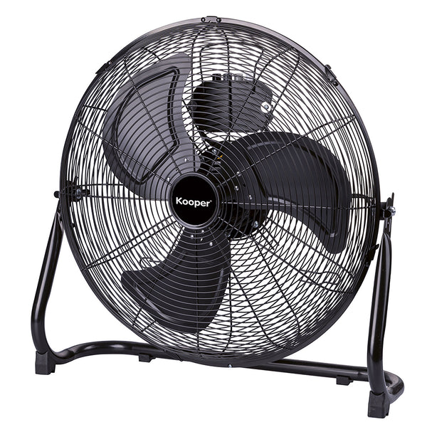 Ventilatore ad Alta Velocità Ø 45 cm 3 Pale 100W in Acciaio Laminato e Alluminio Nero online