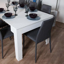 Consolle Allungabile in Legno H75,5x42x95/302cm Itamoby Magic Big Bianco Frassino Classica