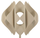 Lampada da Terra Space 39,5x39,5x155 cm in Ferro Crema      