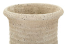 Vaso da Esterno Sand Ø28x110 cm in Resina Beige      