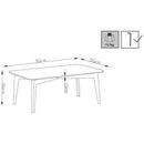 Set Salotto da Giardino Divano 2 Poltrone e Tavolino con Cuscini in Alluminio Antracite