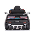 Macchina Elettrica della Polizia per Bambini 12V Dodge SRT Police Nera