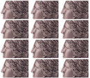 Set 12 Tovagliette 45x30 cm  in PVC VdE Tivoli 1996 Classic Grigio Scuro