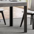 Tavolo 180x90x77 cm Tavolo Linea Fix Cemento