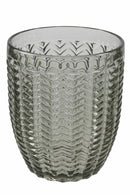 Set 6 Bicchieri Acqua in Vetro 300 ml Villa d'Este Home Tivoli Geometrie