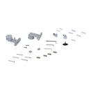 Kit Binario per Porta Scorrevole in Lega d'Alluminio 200x3.15x2.5 cm 