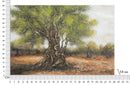 Dipinto su Tela Olivo 120x3,8x80 cm in Pino e Tela      