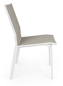 Set 4 Sedie da Giardino 50x61x88,5h cm Cruise Bianco 