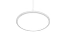 Lampada a Sospensione da Interno a LED in Metallo Bianco Opaco