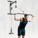 Pulley Machine Home Gym e Puleggia LAT Machine Attacco per Dischi Pesi Universali con Accessori   