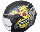 Casco Jet per Scooter Visiera Sagomata CGM Cancun 107S Bianco