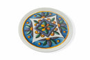 Set 6 Piatti Pizza Ø33x2 cm in Porcellana Villa d'Este Home Tivoli Maioliche