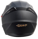 Casco Demi-Jet per Scooter Visiera Lunga SKA-P 1 PH Bolt Silver Metal
