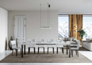 Tavolo Allungabile 160-420x90x77 cm Everyday Bianco Frassino