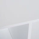 Libreria 3 Ripiani 91,5x29,5x61,5 in Legno  Bianco