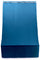 Tenda da Sole per Sormonto 1,4x3m in Poliestere con Anelli Ranieri Blu Unito