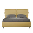 Letto Matrimoniale Nandy Ocra Varie Misure