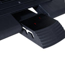 Poggiapiedi da Ufficio Altezza e Inclinazione Regolabile 46x35x11-17 cm 