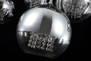 Lampada pendente Pendant in Metallo Fermi Nickel
