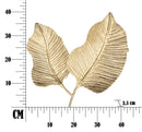 Svuota Tasche Double Leaf 38x3x39 cm in Ferro Oro
