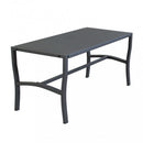 Tavolino Montreal 92x45x45 h cm in Acciaio Antracite