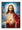 Dipinto su Tela Laccato Jesus con Cornice 72x4x102 cm in Pino e Tela e Plastica
