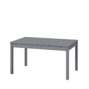 Tavolo allungabile 120/160x80x77 cm Firenze cemento
