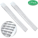 Set 2 Rampe di Carico 195x22 cm con Pedana Antiscivolo in Acciaio Zincato      
