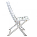 Sedia Serena 46x57x91 h cm in Legno Bianco