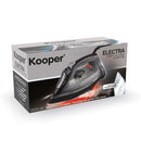 Ferro da Stiro 320ml 2600W Kooper Electra Grigio e Nero