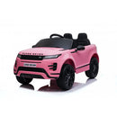 Macchina Elettrica per Bambini Licenza Land Rover Evoque 12V con Telecomando Rosa