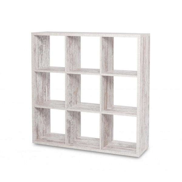 Libreria divisorio 107x33x107 cm bianco consumato acquista