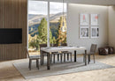 Tavolo 180x90x77 cm Tavolo Linea Fix Bianco Frassino