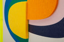Stampa su Tela Pop Art con Cornice 50x3,3x70 cm in Pino e Tela e Plastica      