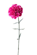 Set 12 Fiori Artificiali di Garofano H 67 cm 