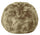 Maxy Pouf 80x80x70 cm in Pelliccia Sintetica Nuvola Beige