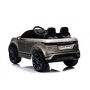 Macchina Elettrica per Bambini Licenza Land Rover Evoque 12V con Telecomando Grigio