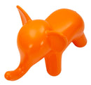 Sgabello Elephant Arancione 86x46x56 cm in Polietilene Arancione      