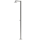 Doccia da Giardino ad Acqua Fredda in Acciaio Inox con Temporizzatore Sined Polifemo  