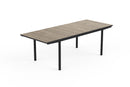 Tavolo Allungabile Interno-Esterno 162-233x94x75 cm Keter Porto Nova in Decocoat Graphite e Ashwood 