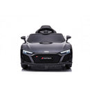 Macchina Elettrica per Bambini 12V Licenza Ufficiale New Audi R8 Spyder con Telecomando e Sedile in pelle Nero     