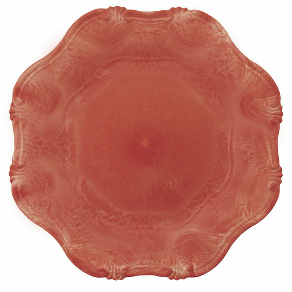 Set 6 Sottopiatti in Plastica Ø 34cm Villa d'Este Hippy Smerlato Marrone sconto