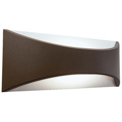 Lampada Applique Piccola Riflettente 6W a Led Cob Colore Marrone per Esterno Linea Moon Sovil acquista
