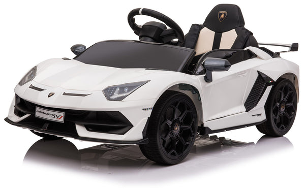 online Macchina Elettrica per Bambini 12V con Licenza Lamborghini Aventador Bianca