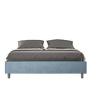 Letto Matrimoniale Azelia Azzurro Varie Misure