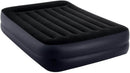 Materasso Matrimoniale Gonfiabile 152x203x42 cm Floccato da Campeggio con Pompa Intex 64124
