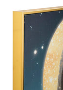 Stampa con LED su Tela Laccata con Cornice Venus 70x4x100 cm in Abete e Tela e Plastica      