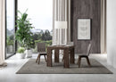 Tavolo Allungabile 90/246x90x77 cm Roxell Premium Noce